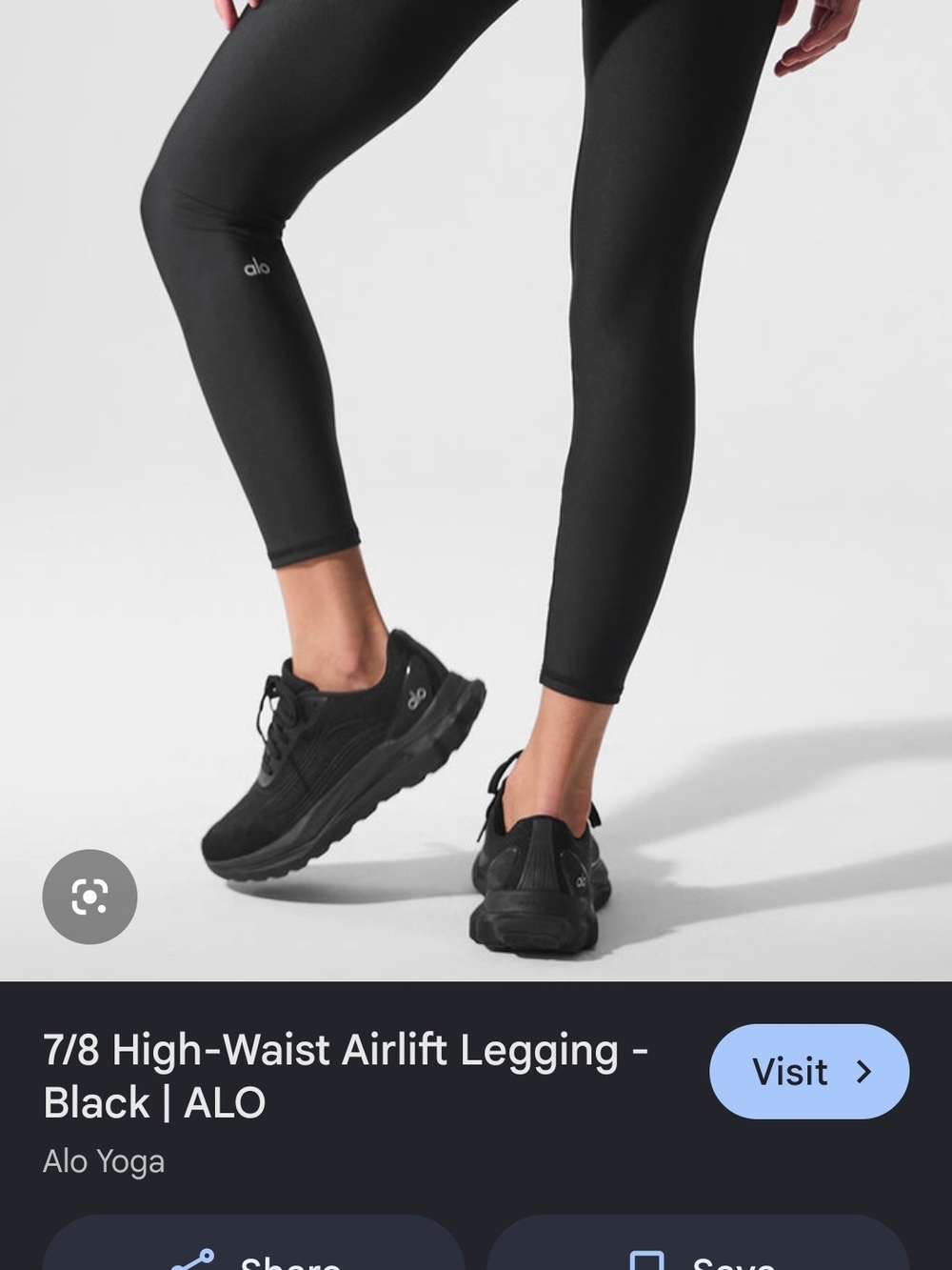 Alo Yoga High Waisted 7/8 Leggings